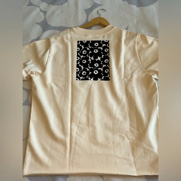 Marimekko Sweater Hiirenvirna Kaksoset Tiger Off White Brown Gray Size M - Picture 11 of 15